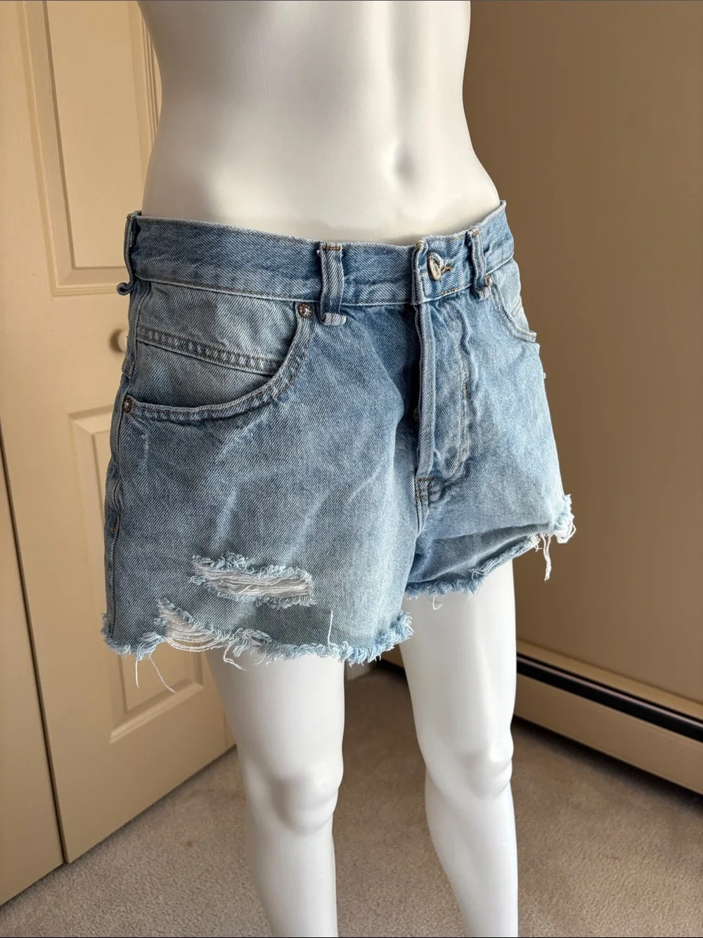 WE THE FREE denim shorts